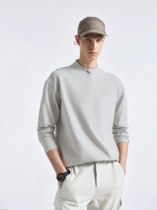 BODYDREAM | Moisture-wicking Half Zip T-shirt