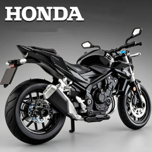 1:12 Honda CB400F CBR1000 Miniature Motorcycle Diecast Alloy Model Toys Car Sound Light Pull Back Front Wheel Steering Boy Gifts