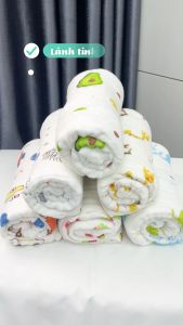Khăn Tắm Xô Cotton 6 Lớp BAFABY Siêu Mềm Thấm Hút Tốt An Toàn Cho Bé Sơ Sinh - 353