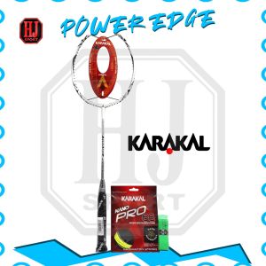 Raket Karakal Power Edge Bonus Senar dan Grip