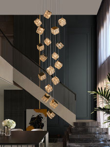 Crystal Staircase Chandelier