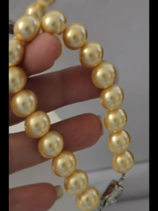 Elegant S925 Sterling Silver and Freshwater Pearl Necklace - Classic Shell Pearl Jewelry for Mothers Day