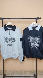 ATASAN COLAR PRIA DAN WANITA - ATASAN OUTHER KASUAL BAHAN ADEM