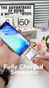 140W Physical-Disconnect Intelligence Charger Separator Protect Battery Overcharge Protection Auto Power-off for Type-C Devices