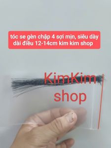 (Tóc Se Gèn Chập 4 Siêu dày) Set 50 sợi tóc Se Gèn Siêu dày chập 4 Dài 12_14cm se Gèn siêu phê siêu đã. Hàng loại 1 đẹp hơn hình.