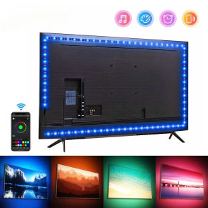 LED Strip LightsBluetooth APP Control 5050 RGB Led Lights5V USB LED Strip Colorful Led Tape For TV Backlight Room Decoration