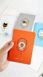 Double A สมุดบันทึก สมุดโน๊ต ขนาด A6 80 แกรม 40 แผ่น คละลาย Baan Maew (1เล่ม)