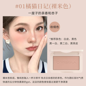 พาเลทบลัชออนเนื้อเนียนละเอียด ติดทนนาน สีธรรมชาติ ให้ความกระจ่างใส ไม่เข้มข้น เครื่องสำอางสำหรับแต่งหน้า