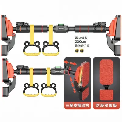 Home Fitness Equipment Indoor Single Bar Childrens Exercise No Drilling Required Door Mounted Pull up Bar Upper Body Strength Training
