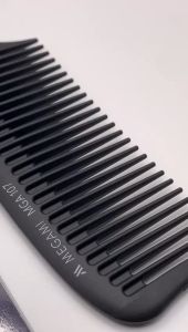 Sisir Rambut Sisir Styling Alat Potong Rambut Sisir Karbon Megami MGA 107