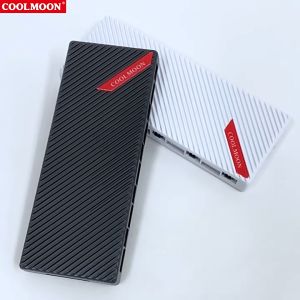COOLMOON AM10 ARGB+PWM Dual 10 Ports Temperature Control Splitter Case Fan 5V3Pin + 4PIN PWM HUB
