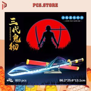 Đồ Chơi Lắp Ráp Mô Hình Kiếm Dạ Quang Sandai Kitetsu Của Zoro Trong One Piece 803 Chi Tiết Kèm Sách Hướng Dẫn - PCS STORE
