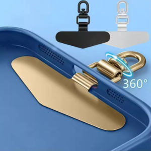 1/3PCS โทรศัพท์มือถือ Tether Tab สแตนเลสสตีล 360 °   การเปลี่ยนสายรัดปะเก็นเชือกเส้นเล็กโทรศัพท์โลหะหมุนได้