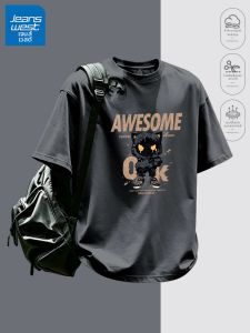 Jeanswest | American Style Summer New Loose Oversized T-Shirt