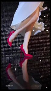 Tất tàng hình nữ có đệm silicon chống tuột gót vớ nữ đi giày cao gót chất liệu cotton khử mùi - CAOGOT-SUX-19218-1DOI