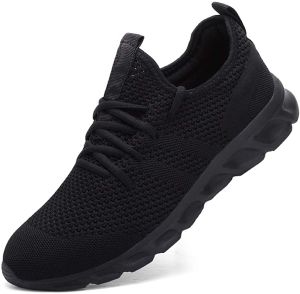 2022 Trend mens casual shoes light sneaker white large size outdoor breathable mesh fashion sports black running tennis shoes
