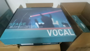 SENHEIDESHI RA-26 mic wireless vokal original karaoke suara jernih mikrofon tanpa kabel mikrofon logam 2 mic murah Penerima 6 antena jangkauan operasi dalam jarak 150 meter