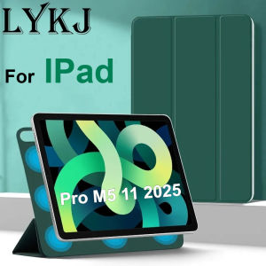 2026 Smart PU Folio Case for 2025 IPad Pro M5 M4 Air M3 M2 11 13 A16 11th 10th Air5/4 12.9 Mini7 6 8.3 Ultra Thin Magnetic Cover