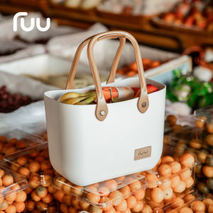 Portable Lightweight Plastic Picnic Basket Large Capacity Storage Bag for Outdoor Camping Hiking Travel Fruit Vegetable Basket