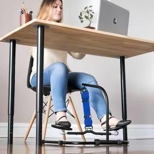 Adjustable Office Chair Leg Rest Footstool Prevents Crossed Legs Extended Seat Cushion Desk Accessory for Extended Sitting
