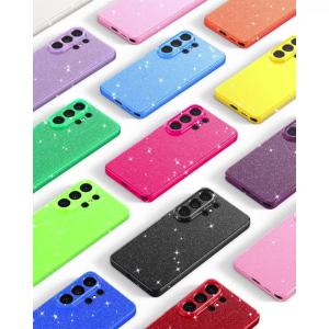 Glitter Case For Samsung Galaxy S26 Ultra S25 FE S24 Plus S23 A55 A15 5G Cute Women Girls Bling Shiny Phone Cover Accessories
