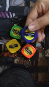 Combo 2 CÁI. Thước kéo mini dài 1M CÓ MÓC KHÓA TIỆN ÍCH. TH132