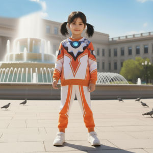 Halloween Childrens Cosplay Costume Set Boy Spider Batman Girl Baby Ultraman Battle Clothes Accessories Party Performance Supplies