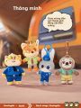 Đồ Chơi Búp Bê Nhồi Bông Dễ Thương Disney Zootopia Nick Judy Tượng Treo Trang Trí Cho Tiệc Sinh Nhật Quà Tặng Cho Bé Trai Và Bé Gái. 