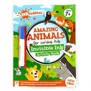 Hinkler INKredibles Amazing Animals For Curious Kids Invisible Ink Activity Book Ages 7+