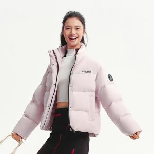 BOSIDENG | Short Stand Collar Loose Warm Womens Down Jacket