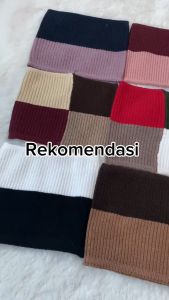 HASTARI Bandana ciput 2 & 4 warna Premium ciput rajut annisa premium