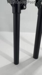 TESNO Bike Seatpost With Shock Absorber 27.2/30.9/31.6mm Mtb Bicycle Seatpost Suspension Four Link Bicycle Saddle Tube 350mm