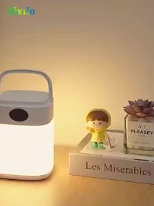 LED Rechargeable Flashlight Camping Hand Lantern 3 Mode Bright Night Light Portable Hanging Tent Lamp Waterproof Hiking Fishing