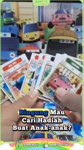 Paket Hemat Aktivitas Edukasi Anak Karakter Mobil Tayo Lovers