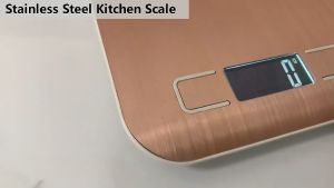 Timbangan Dapur Digital 1gr/10Kg Stainless Steel dengan TARE & Chargrable