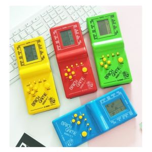 Đồ chơi máy chơi game điện tử xếp gạchxếp hình (kèm pin)