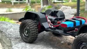 Hobbywing Quicrun Fusion 8ight Se 1800kv 2in1 Brushless Motor For 1/8 Axial Yikong Crossrc Hpi Venture18 Mjx Rc Rock Crawler Car