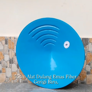 55cm Alat Dulang Emas Dulangan Mas Fiber Gerigi Biru Gold Pan Panning