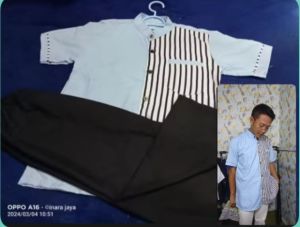 BAJU  MUSLIM FASHION MUSLIM ANAK LAKI-LAKI 1-9 TAHUN TERBARU 2024 SETELAN KOKO ANAK