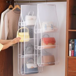 Transparent Dustproof Clothes And Bags Organizer