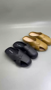Divine Shoes [Size 36-41] 318 IMPORT Sandal Wanita Bustong Sandal Jelly Karet Wanita Sandal Selop Slip On
