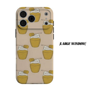 BILIBILI | Honey Jar Print Phone Case for iPhone 18 17 16 15 14 13 12 11 Air Pro Max Plus Double-layer Cover