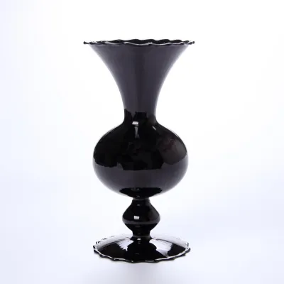 MEISITEKEKE | Retro Minimalist Nordic Black Irregular Design Vase