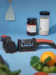 Manual Knife Sharpener For Home Kitchen Use Easy To Operate Multi Stage Adjustment Blunt Knife Killer Easy And Sharp Knife Scissors
