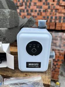 Bơm tăng áp Vòi Sen Máy giặt Dùng nước nóng và lạnh siêu êm 72W - 24V An Toàn có nối kèm theo (MI B72)