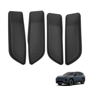 Smabee TPE Tay Nắm Cửa Hộp Bảo Quản Cho Xe Toyota RAV4 2026 Chống Trơn Trượt Màu Đen Nội Thất Ô Tô Phụ Kiện Nhẹ Cửa Túi Lắp Khay