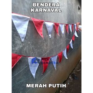 Bendera Karnaval Merah Putih 1 Pcs