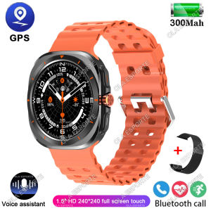 Watch 7 Ultra GPS Smartwatch 1.52 AMOLED BT Calls Blood Oxygen Monitoring Waterproof Outdoor Smart Watches for Man For Samsun