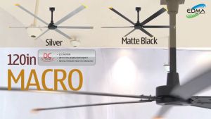 MT Edma 56in Macro Kipas Angin Plafon dengan lampu LED GX53 20W dan Remote Control