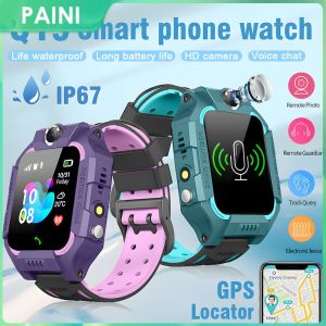 ♥100% sản phẩm gốc + Miễn phí vận chuyển♥Q19 Đồng hồ thông minh cho trẻ em Bộ theo dõi GPS cuộc gọi điện thoại cho Nam Nữ Đồng hồ đeo tay kỹ thuật số màn hình cảm ứng đồng hồ Tracker thể thao thông minh đồng hồ